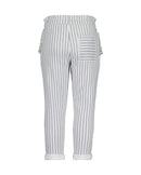 Drawstring Waist Jogger - Dark Blue