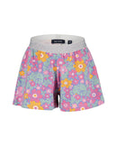 Foam Print T-Shirt & Shorts - Pink