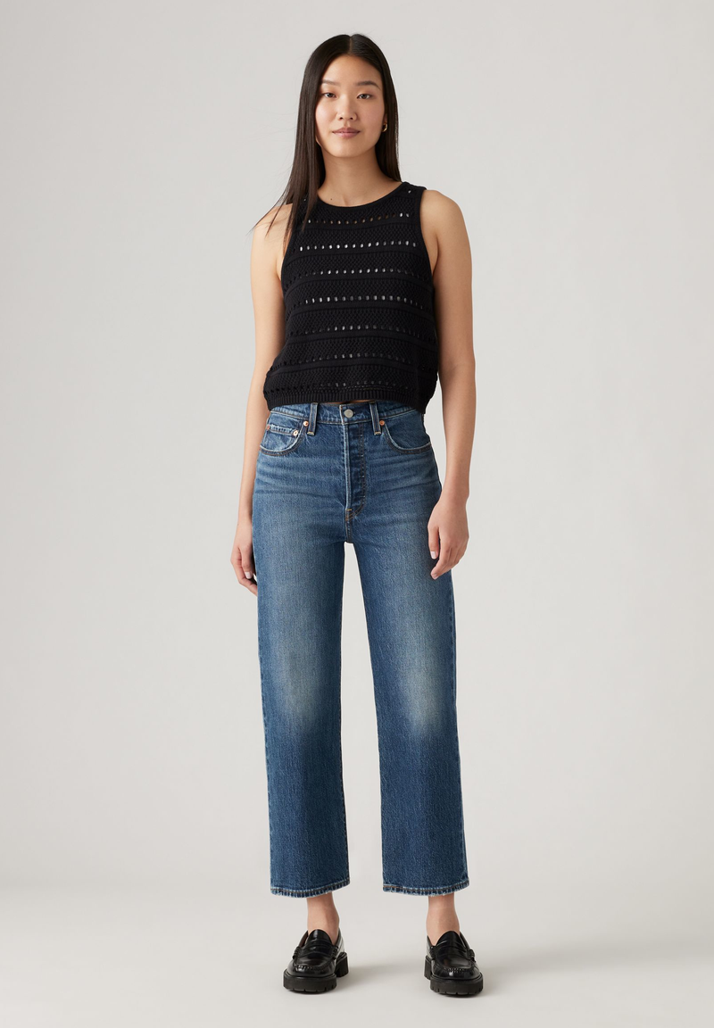 Ribcage Straight Ankle Jean - My Honor