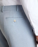 Slim Fit Massa Suit Trouser - Sky Blue