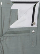 Slim Fit Massa Suit Trouser - Light Green