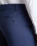 Tapered Fit Palucci Mix & Match Suit Trouser - Slate Blue