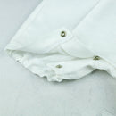 Pierre Traditional Romper & Baker Boy Cap - White