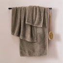 Soft Rib Cotton Towel - Mocha