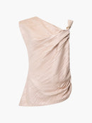 Novie Asymmetric Top - Warm Neutral