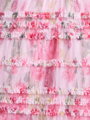 Vanessa Mesh Top - Pink Multi