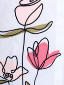 Cambria Cotton Flower Shirt - Linen White Multi