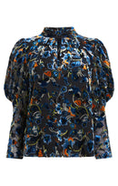 Avery Burnout Top - Blackout