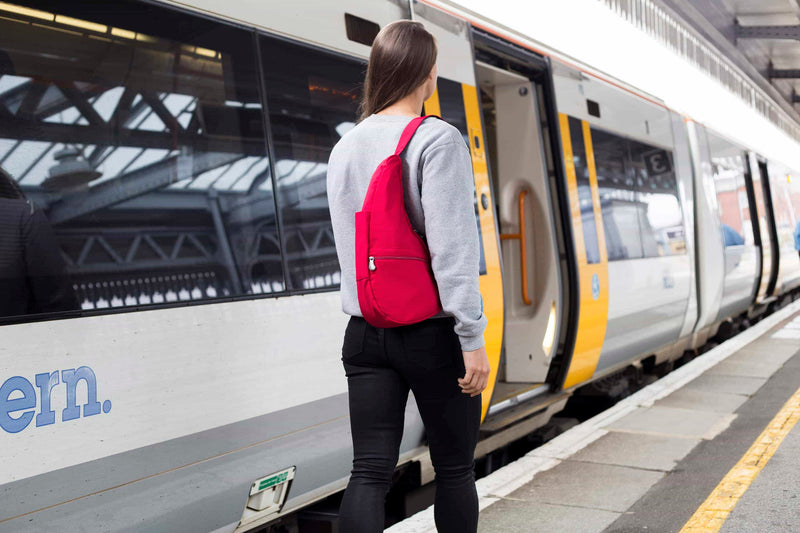 Small Microfibre Bag - Red