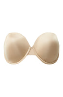 Porcelain Elan Strapless Bra - Chai