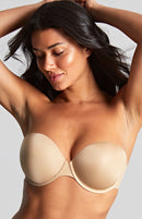 Porcelain Elan Strapless Bra - Chai