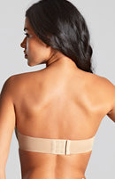Porcelain Elan Strapless Bra - Chai