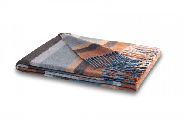 Plaid Throw 130 X 170CM - Harmony Brown