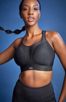 Non Wired Sports Bra - Black