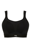 Non Wired Sports Bra - Black