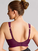 Non Wired Sports Bra - Berry & Chalk