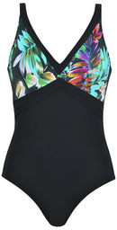 Control Swim Suit - Green Shading