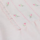 Jersey Romper with Yoke - Pale Pink