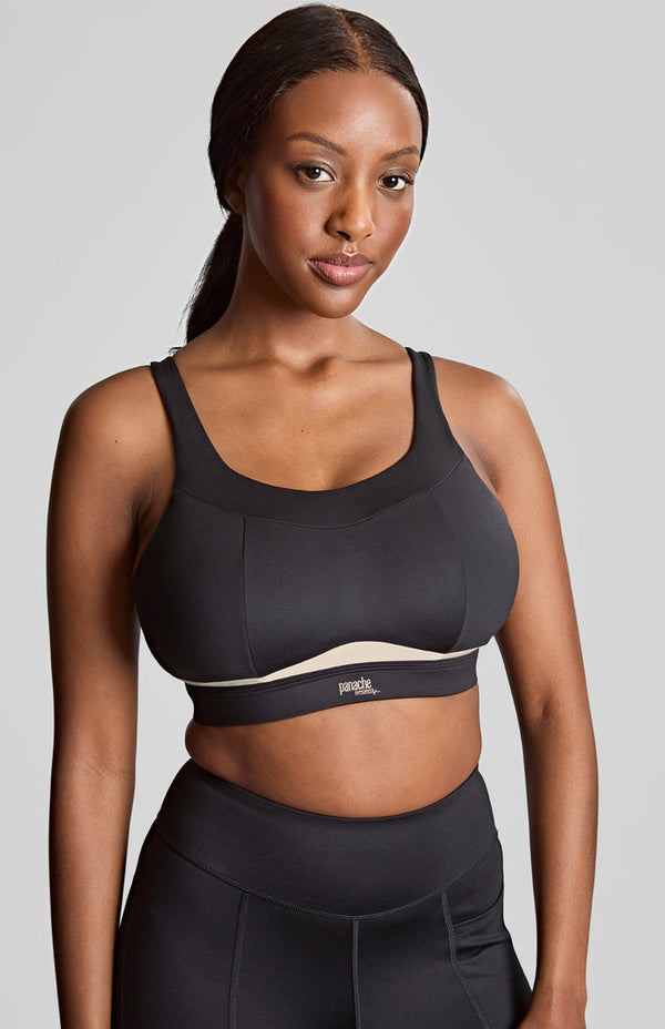 Non Wired Sports Bra - Black/chalk
