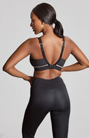 Non Wired Sports Bra - Black/chalk
