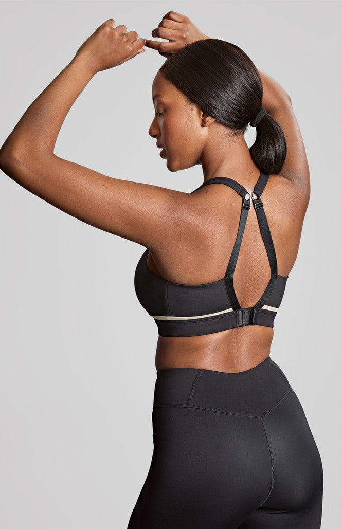 Non Wired Sports Bra - Black/chalk