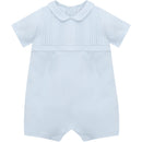 Leon Smart Romper - Pale Blue