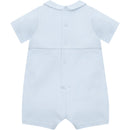 Leon Smart Romper - Pale Blue