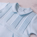 Leon Smart Romper - Pale Blue