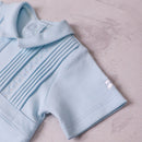 Leon Smart Romper - Pale Blue