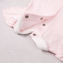 Louise Stretch Jersey Romper - Pale Pink