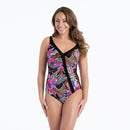 Nautical Charm Swimsuit - Magenta