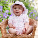 Lori Printed Jersey Romper - Pale Pink