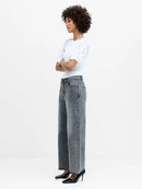 Dallas Denim Straight Leg Jean - Warm Grey