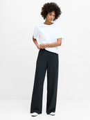 Sarai Pinstripe Trouser - Grey/white