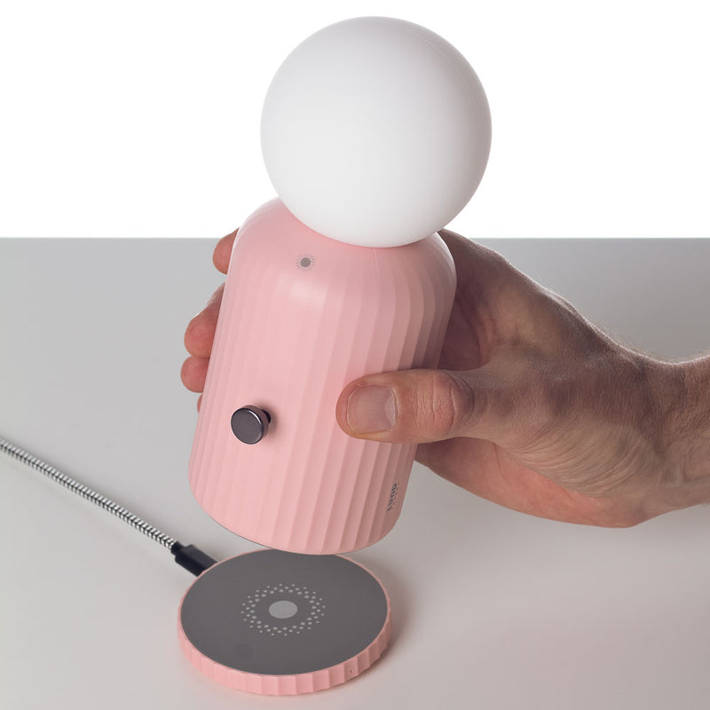 Wireless Lamp & Charger - Pink