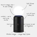 Wireless Lamp & Charger - Black