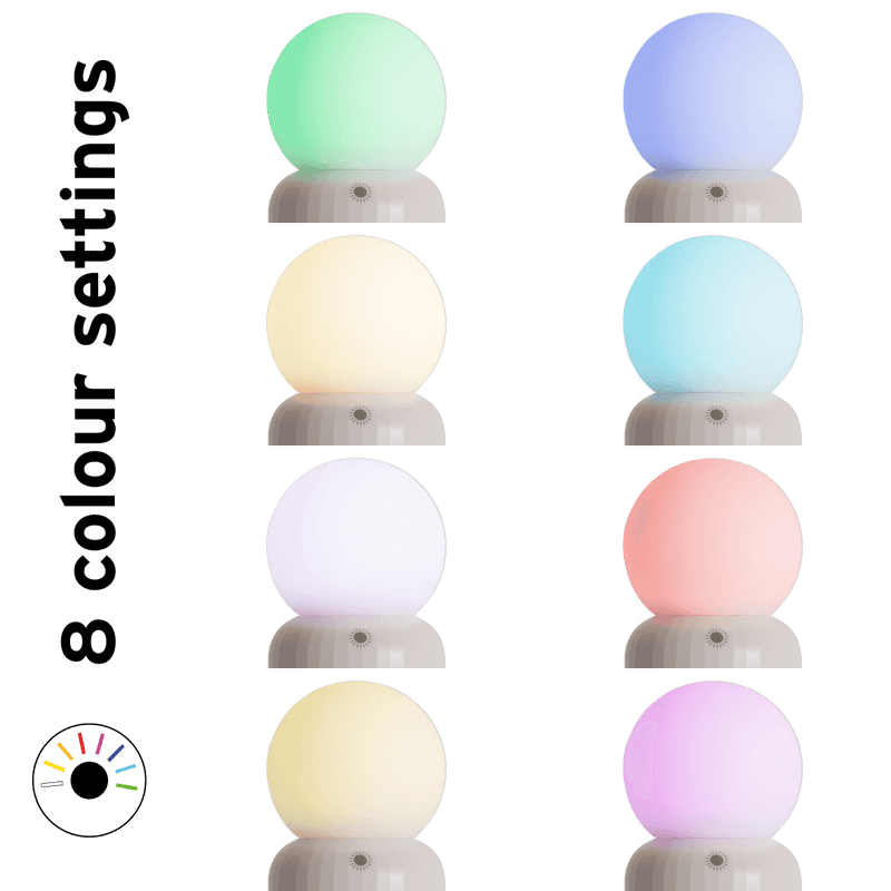 Wireless Charger & Lamp - White