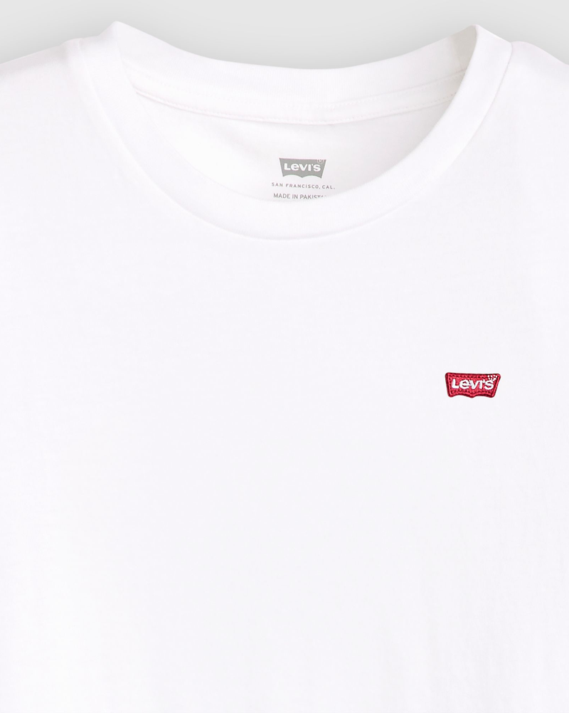 Levis 2 Pack Round Neck Tee - White/red