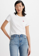 Levis 2 Pack Round Neck Tee - White/red