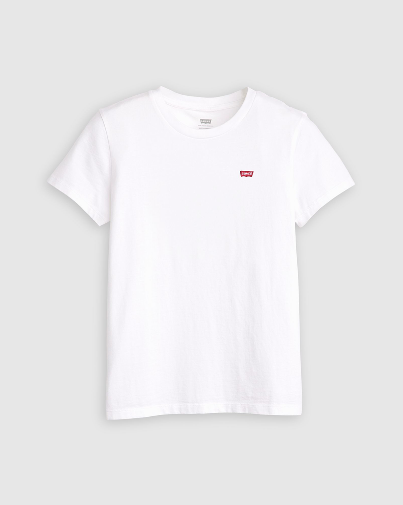 Levis 2 Pack Round Neck Tee - White/red