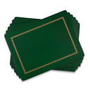 Classic Emerald Placemats - Set of 6