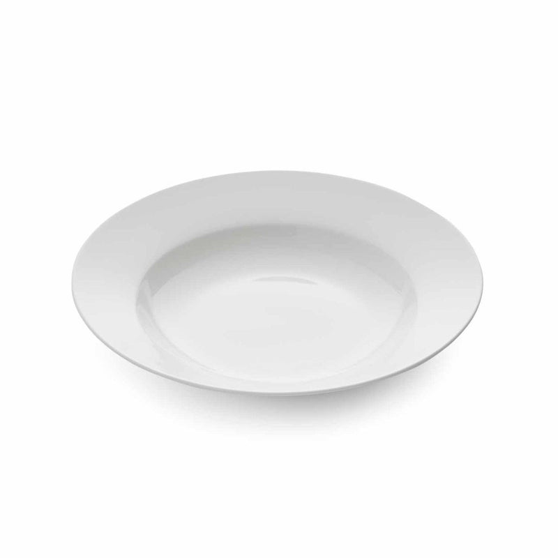 Serendipity White Soup Plate