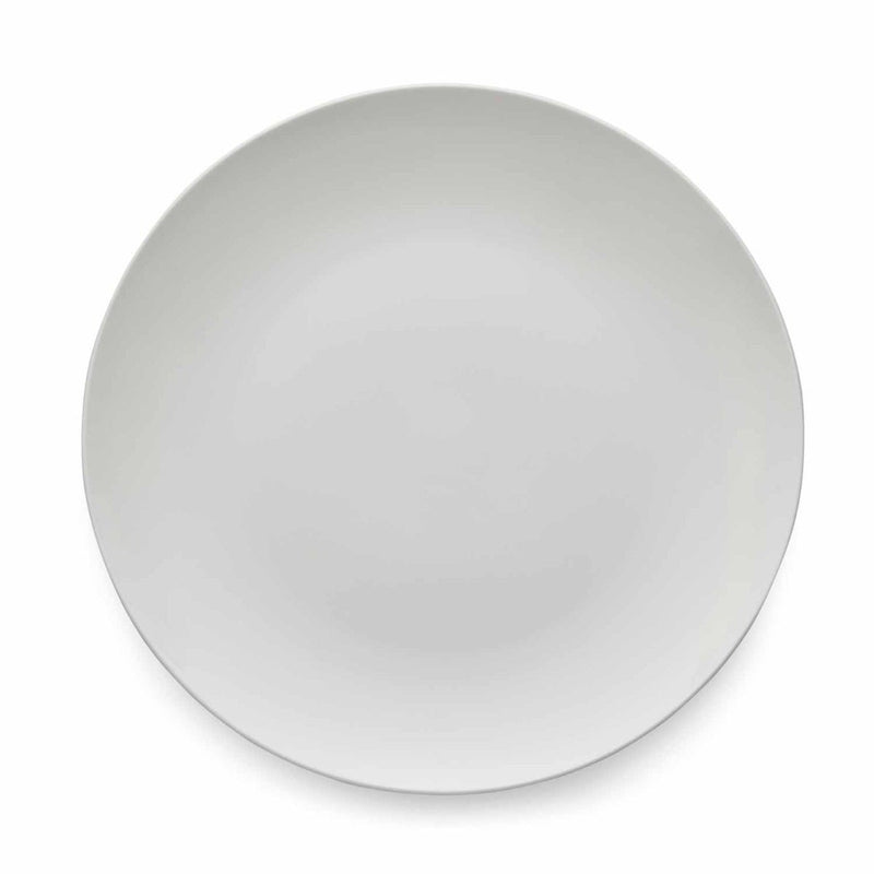 Serendipity White Coupe Dinner Plate