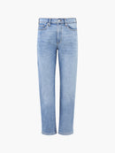 Stretch Cigarette Ankle Jean - Bleach Wash