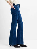 Toms Denim Flared Jean - Mid Wash