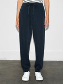 Wren Side Trim Tie Waist Trouser - Navy/black