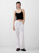 Bodie Blend Trouser - Linen White