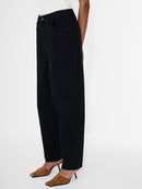 Loren Twill Barrel Leg Jen - Black