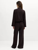 Suiting Blousson Jacket - Moch Brwn/porc Crm