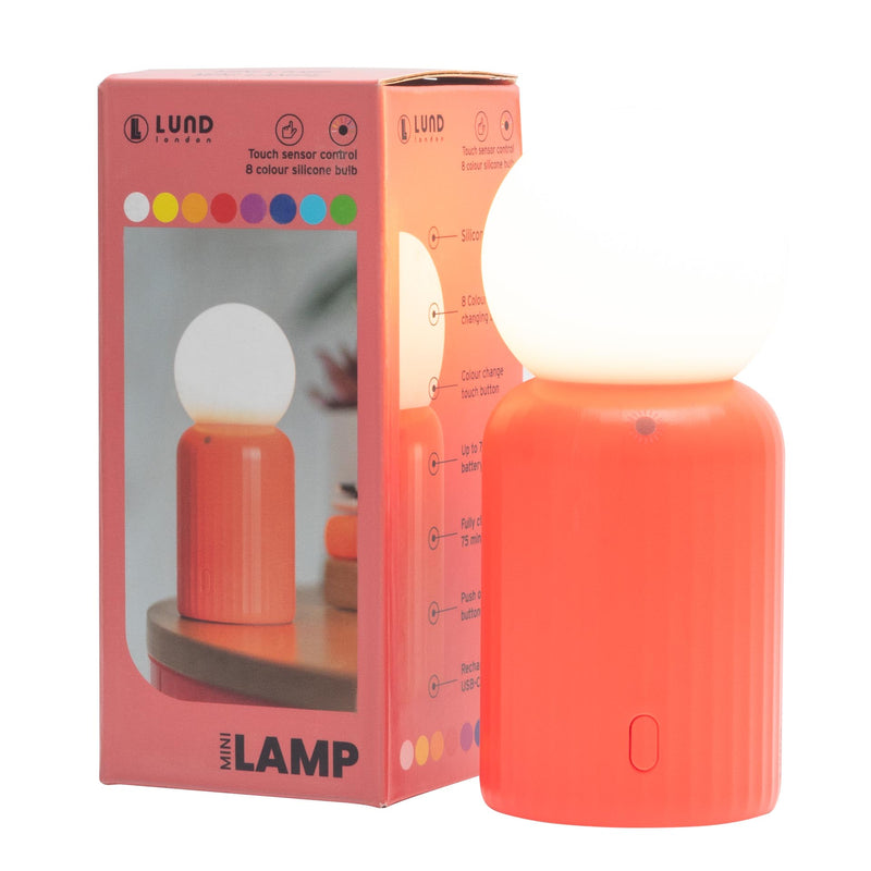 Mini Lamp - Coral